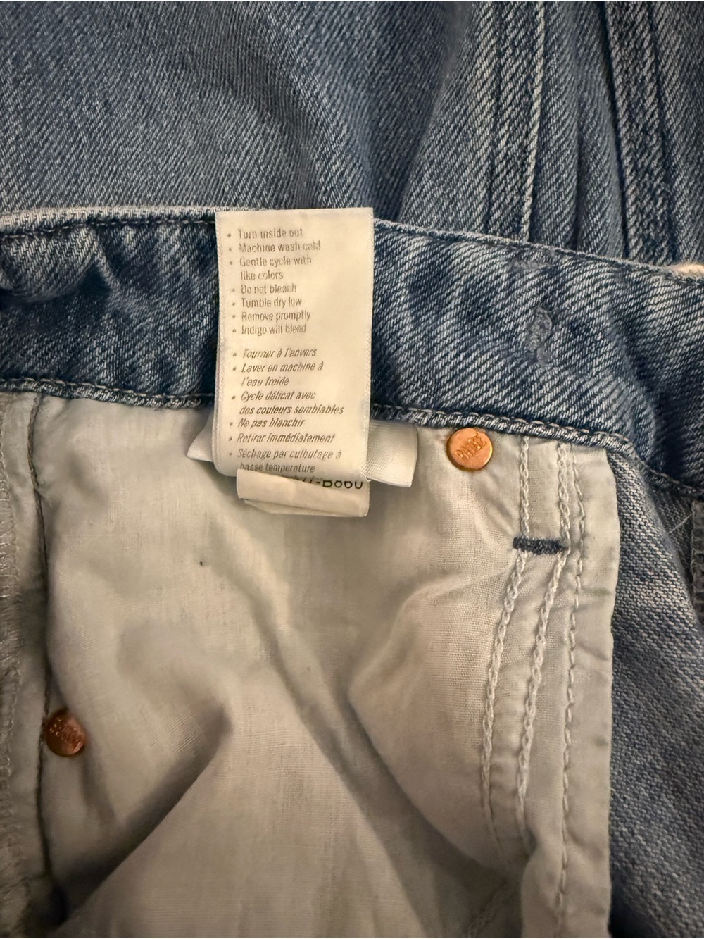 Paige Zoey Tie Waist Wide Leg Jeans Vintage Collection Women’s Size 26 EUC - Picture 6 of 6